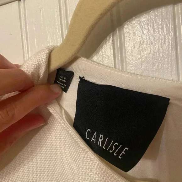 Carlisle Black Label Red White and Black Dress - Picture 9 of 12